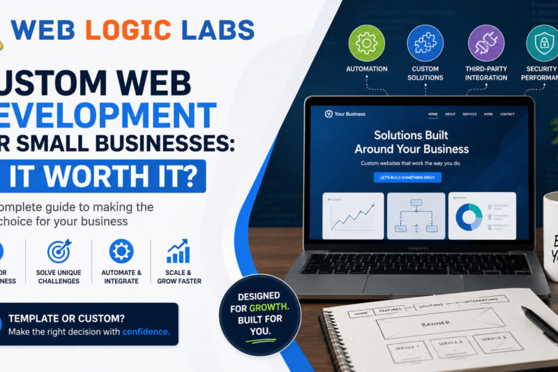 Custom Web Development for Small Businesses: Is It Worth It?